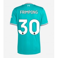 Liverpool Jeremie Frimpong #30 Tretí futbalový dres 2025-26 Krátky Rukáv